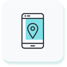 real time gps tracking icon